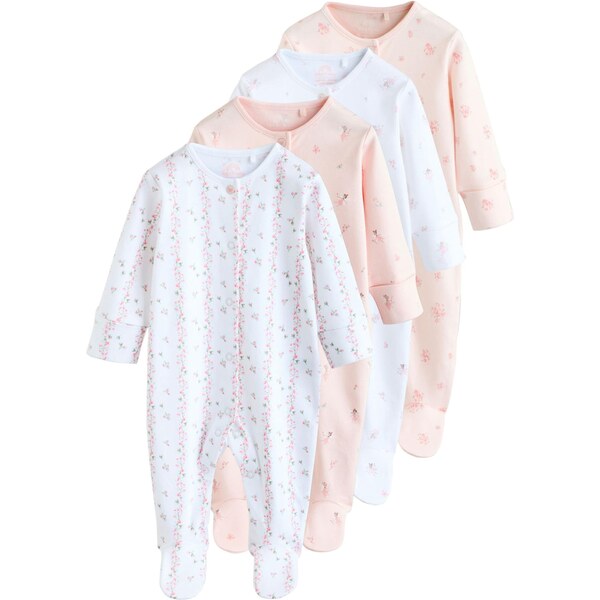 Next Body pastelovo ružová / biela 66858742