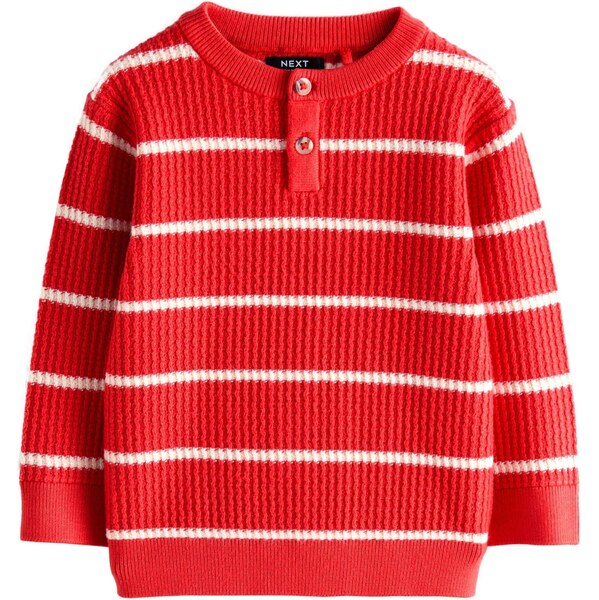 Next Sveter červená / biela 66858751