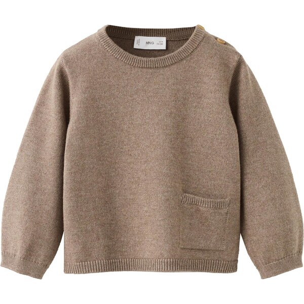 MANGO KIDS Sveter LONDON mokka 66858688