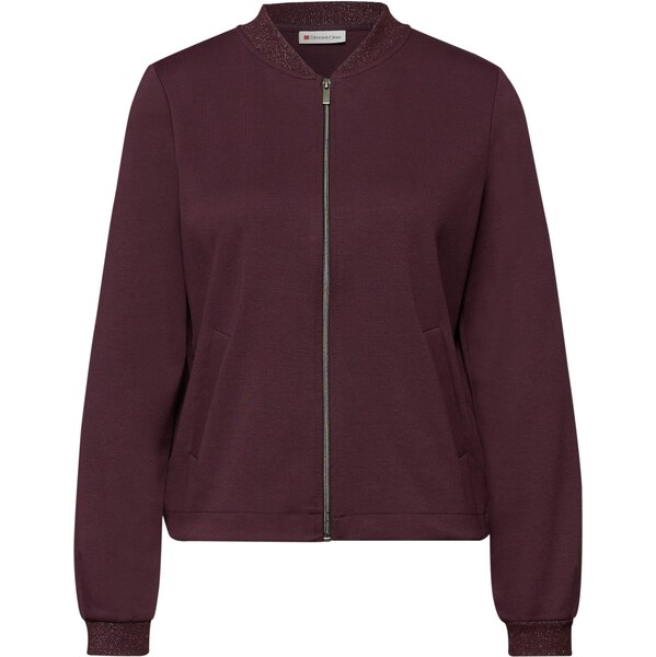 STREET ONE Tepláková bunda burgundská 66858831