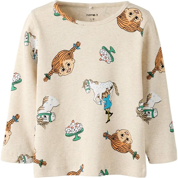 NAME IT Tričko béžová / modrá / zelená / biela 66858859