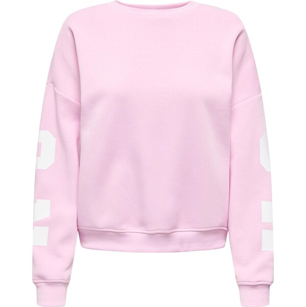 ONLY Mikina slivková / šedobiela 66858882