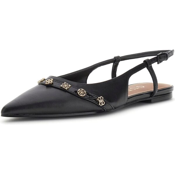 GUESS Baleríny s ramienkom DORLEE čierna 66858955