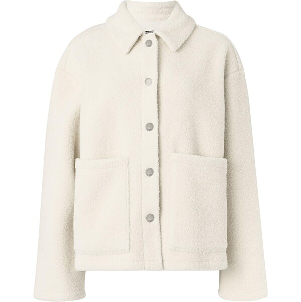 Barbour International Flisová bunda Rae biela ako vlna 66858969