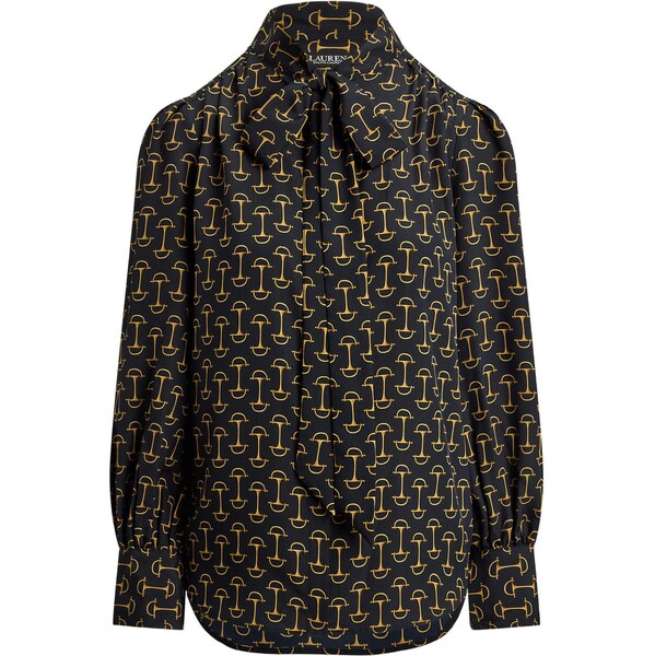 Lauren Ralph Lauren Blúzka námornícka modrá / zlatá žltá 66858981