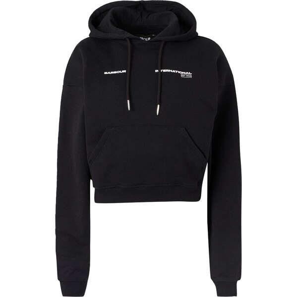 Barbour International Mikina Ciara čierna / biela 66858996