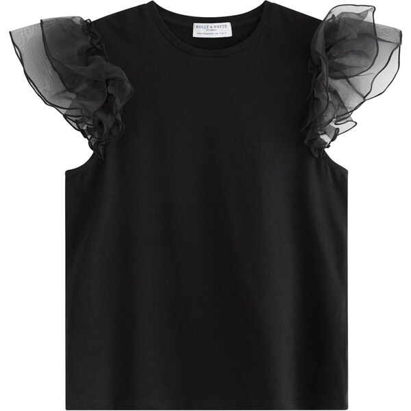 Lindex Top čierna 66859114