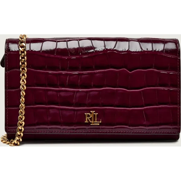 LAUREN RALPH LAUREN Kožená listová kabelka / peňaženka ADAIR II 66853147