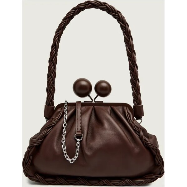 Weekend MaxMara Kožená kabelka na rameno WKALECITO | Pasticcino 66853169