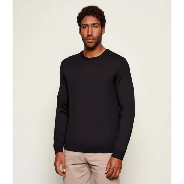 BOSS BLACK vlnený sveter leno-p | slim fit 36069163