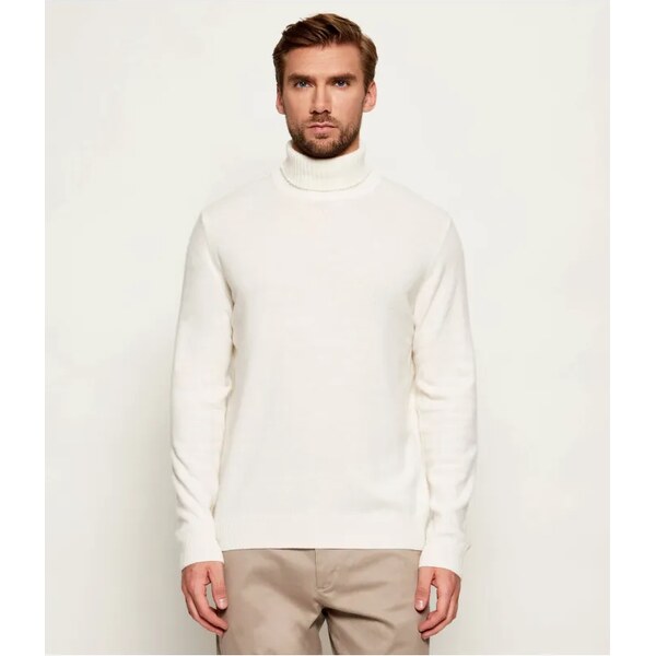 Oscar Jacobson Rolák Salim Rollneck | Regular Fit | s prímesou vlny a 45327440