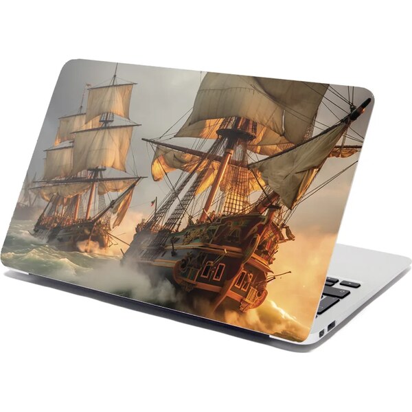 Sablio Samolepka na notebook Plachetnica vo vlnách 65112476