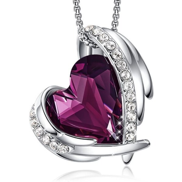 SWAROVSKI Elements Swarovski e. dámsky náhrdelník srdce Angel Heart 66862807