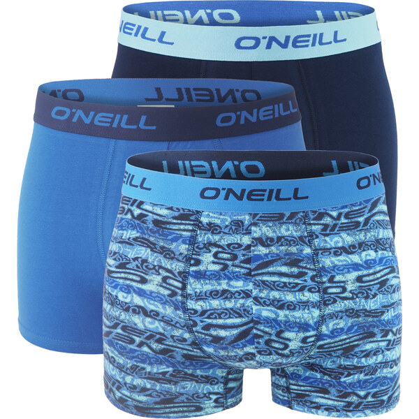 ONEILL - boxerky 3PACK cotton stretch ocean melody & outer space tones 66862858