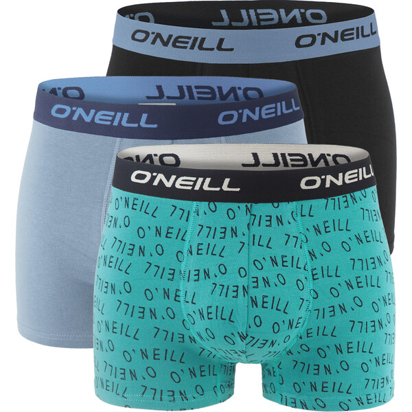 ONEILL - boxerky 3PACK cotton stretch ocean wave & wild wind tones 66862860