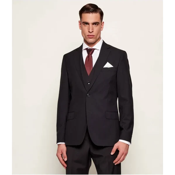 Oscar Jacobson Vlnená sako Edmund | Slim Fit 33121084