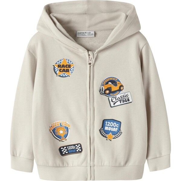 NAME IT Tepláková bunda NMMVoltinus tmavomodrá / svetlosivá / oranžová 66865795