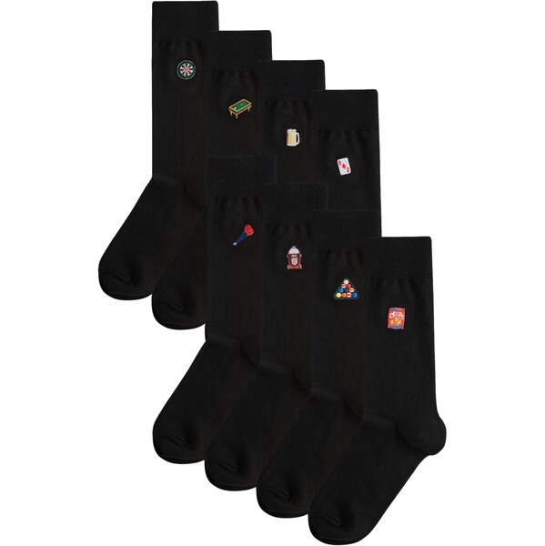 Next Ponožky čierna 66866125