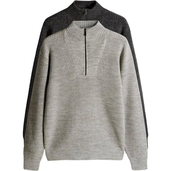 The Set Sveter sivá / čierna 66866436