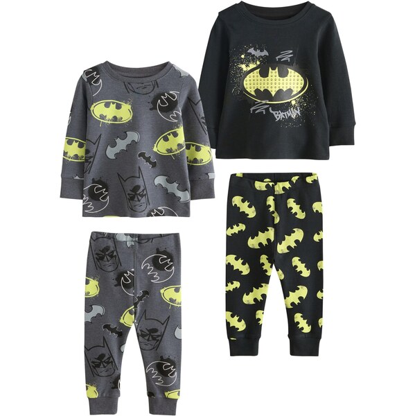 Next Pyžamo Snuggle žltá / sivá / čierna 66866545