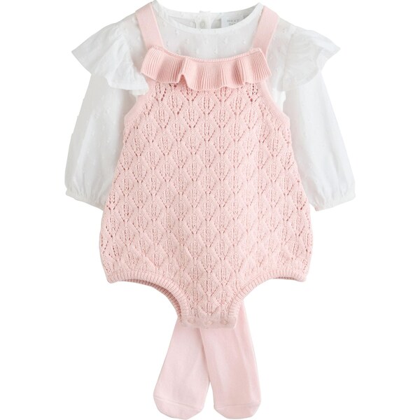 Next Set ružová / biela 66867164