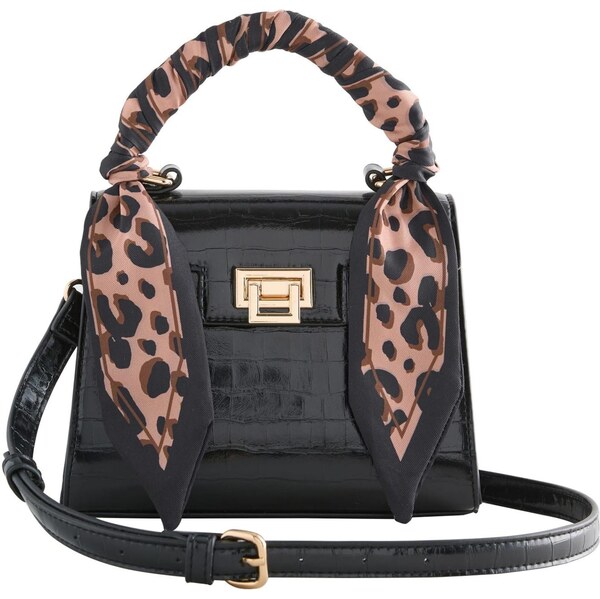 Next Taška cez rameno hnedá / čierna 66867390