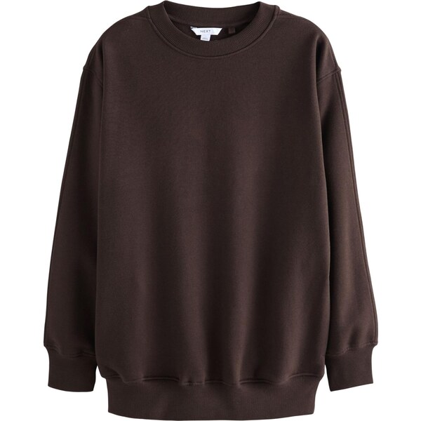 Next Mikina tmavohnedá 66867413