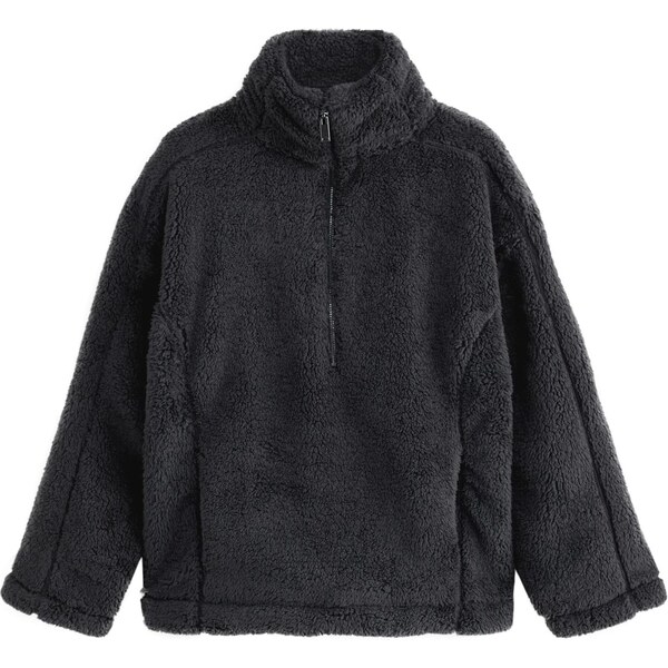 Next Flisová bunda čierna 66867425