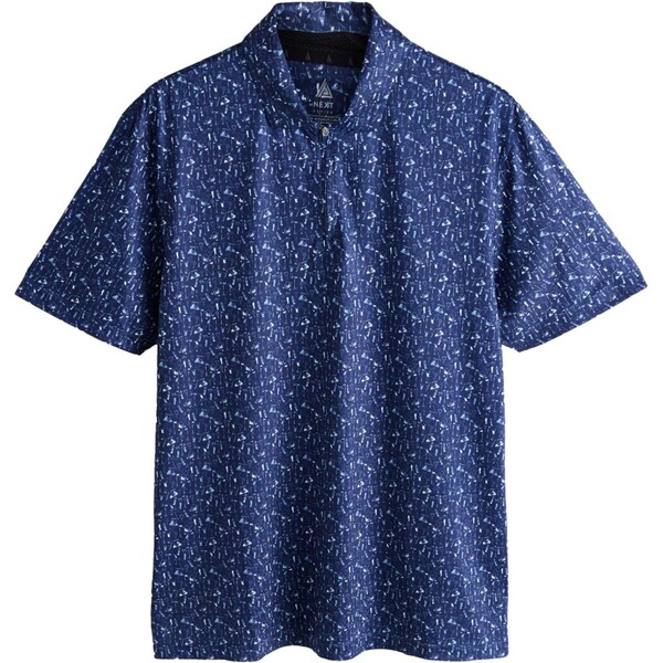 Next Tričko námornícka modrá / biela 66867530