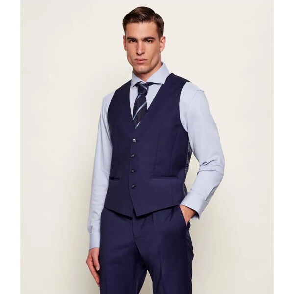 BOSS BLACK Vlnená vesta H-HUGE | Slim Fit 66518300