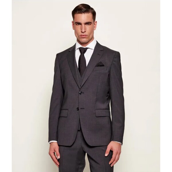 BOSS BLACK Vlnená sako H-Huge-S-MM-251 | Slim Fit 66518298