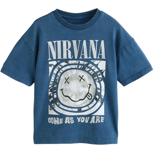 Next Tričko tmavomodrá / čierna / biela 66867790