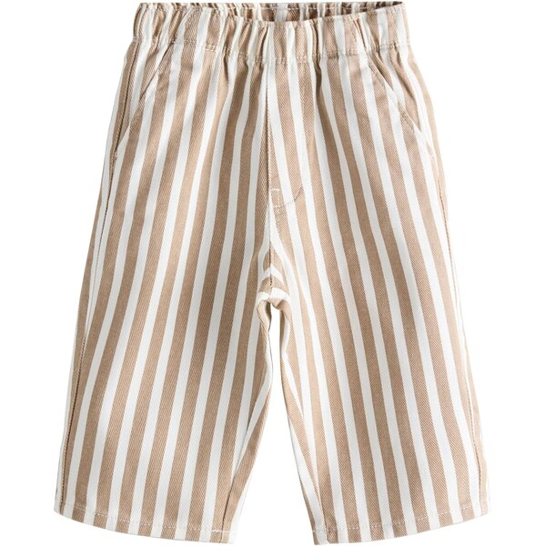 Next Nohavice hnedá / biela 66867819