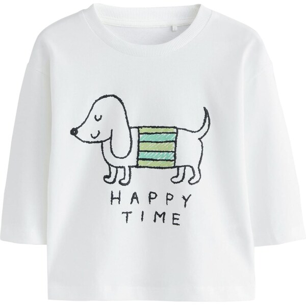 Next Tričko mätová / svetlozelená / čierna / biela 66867859