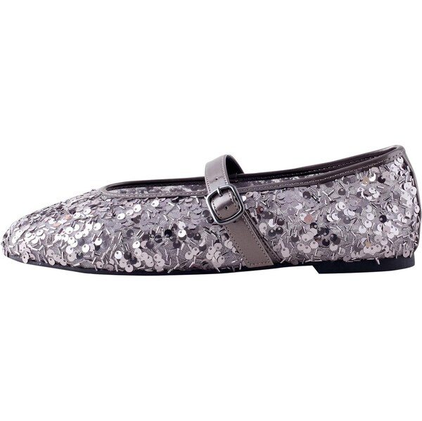 Next Baleríny s ramienkom Forever Comfort striebornosivá 66867845