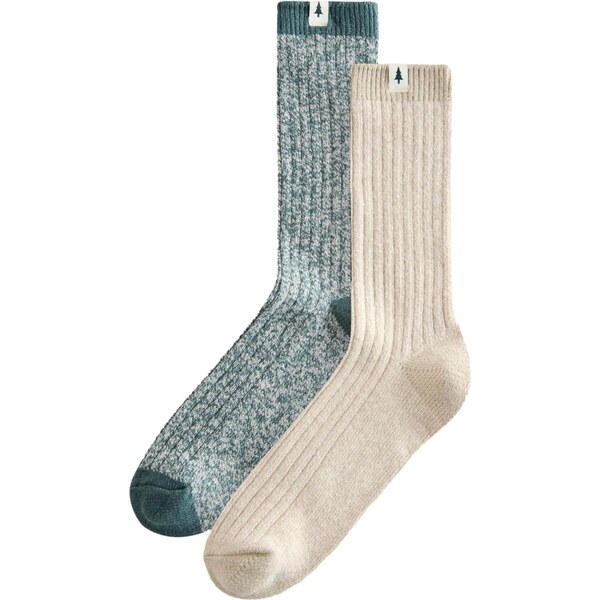 Next Ponožky béžová / smaragdová 66867931