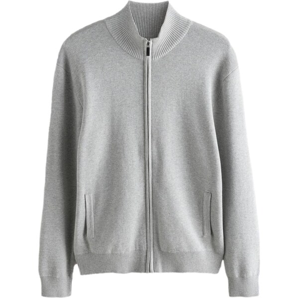 Next Kardigán svetlosivá 66867927