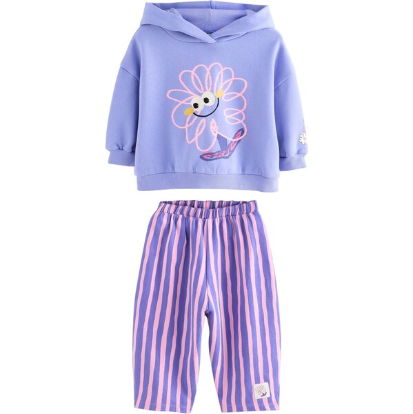 Next Set orgovánová / modrofialová / ružová / biela 66868118