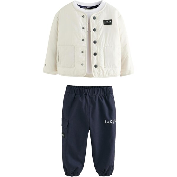 Baker by Ted Baker Set nebielená / tmavomodrá / biela 66868134