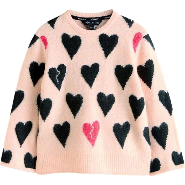 smALLSAINTS Sveter ružová / tmavoružová / čierna 66868154