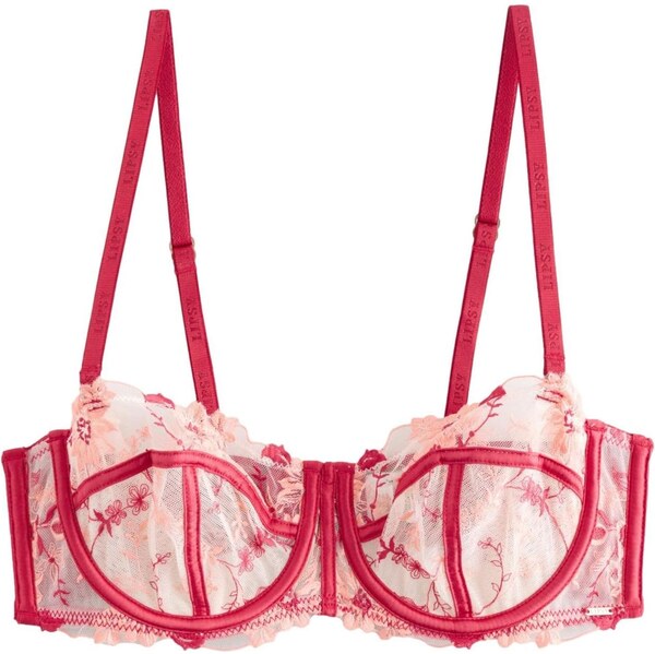 self. Podprsenka telová / červená 66868337