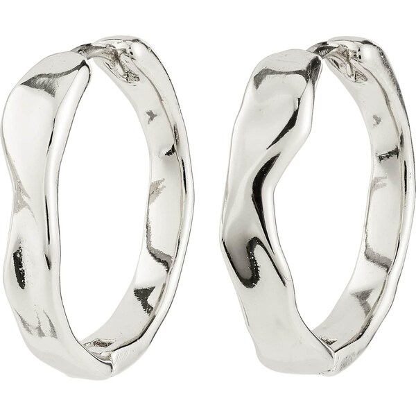 Pilgrim Náušnice Ember strieborná 66868474