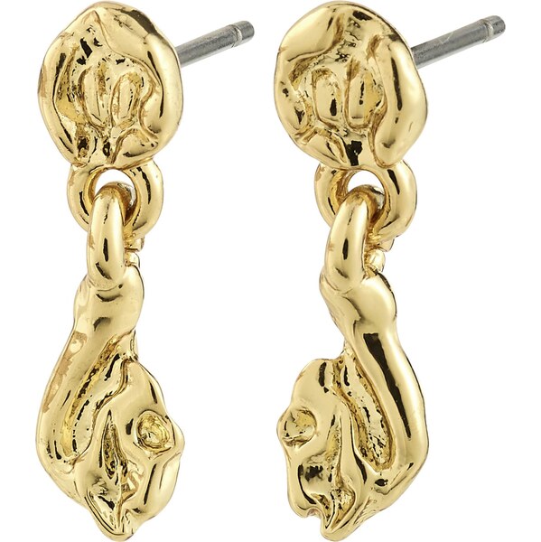 Pilgrim Náušnice Eliyah zlatá 66868506