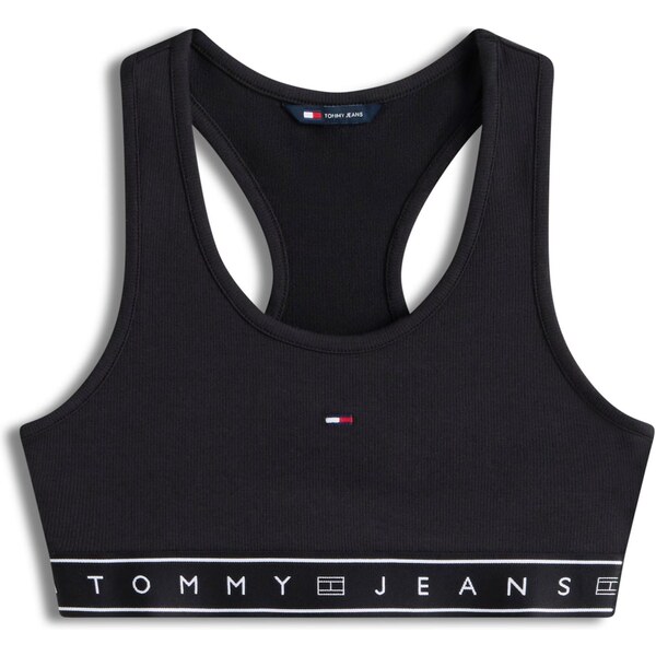 Tommy Jeans Top čierna / biela 66868556