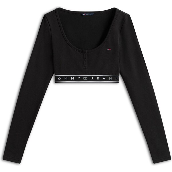 Tommy Jeans Tričko čierna / biela 66868557