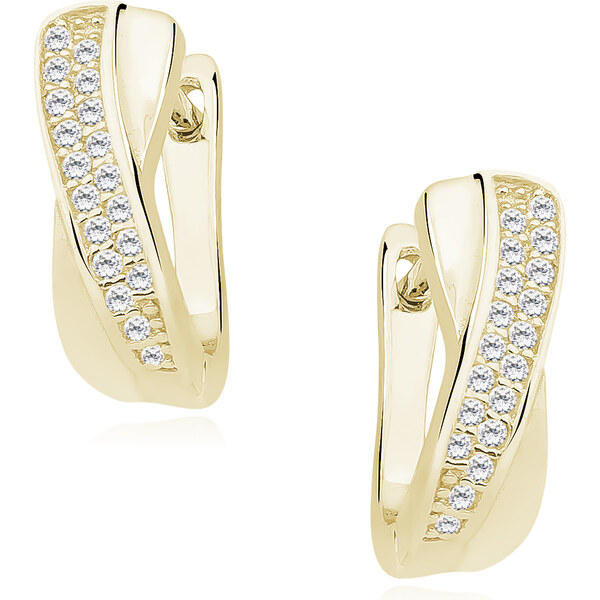 Olivie Strieborné náušnice GOLD 3282 14797932