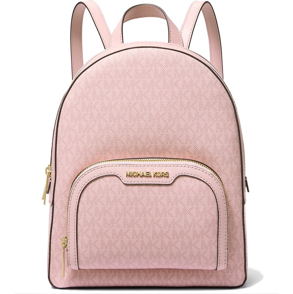 Michael Kors Batoh Jaycee Medium Signature Logo Backpack Powder Blush 66874890