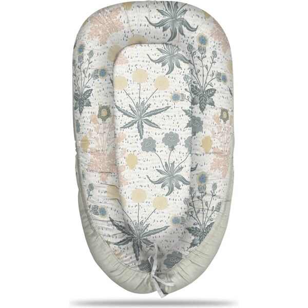 Sablio Hniezdočko pre bábätko Šedé kvety 65114192