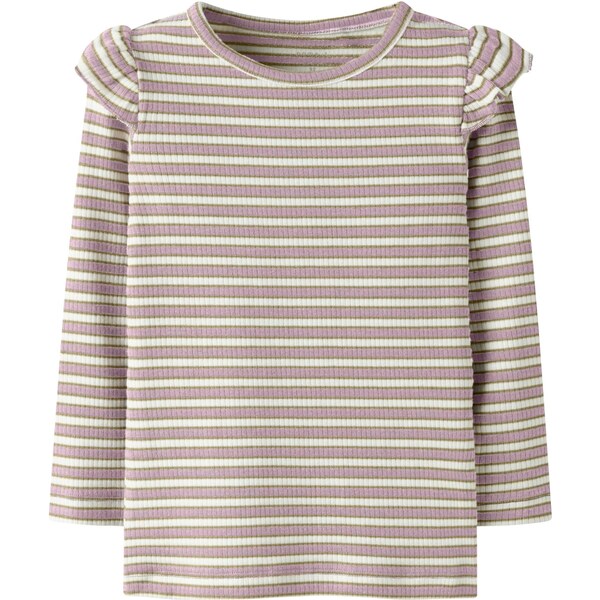 NAME IT Tričko NMFTAIAS olivová / eozín / šedobiela 66875506