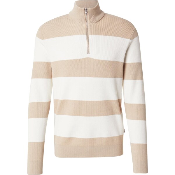 Only & Sons Mikina ONSPHIL béžová / biela 65817115